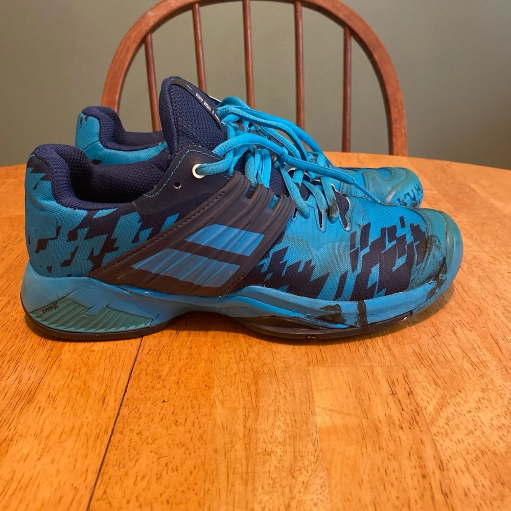 Babolat Men’s Propulse Fury All Court Tennis Shoes Blue Sz 6.5